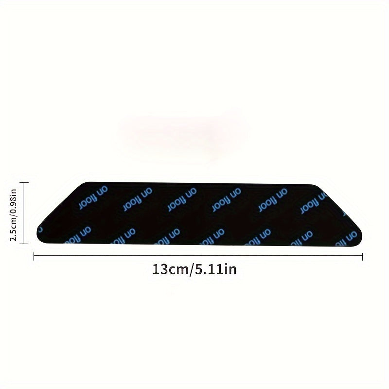 8pcs Washable Anti-Slip Carpet Mats for Hardwood Floors - Durable PET Material, Perfect for Home Decor