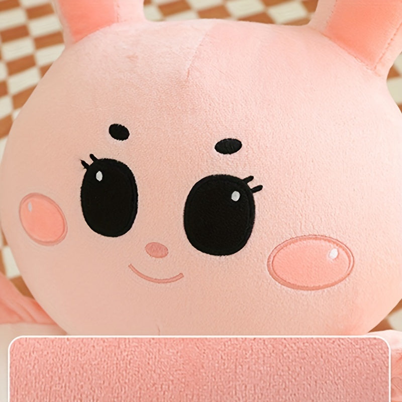 1pc Infant Learning To Sit Sofa, Children's Anti-fall Seat, Cartoon Baby Plush Stool, Training Sitting Posture