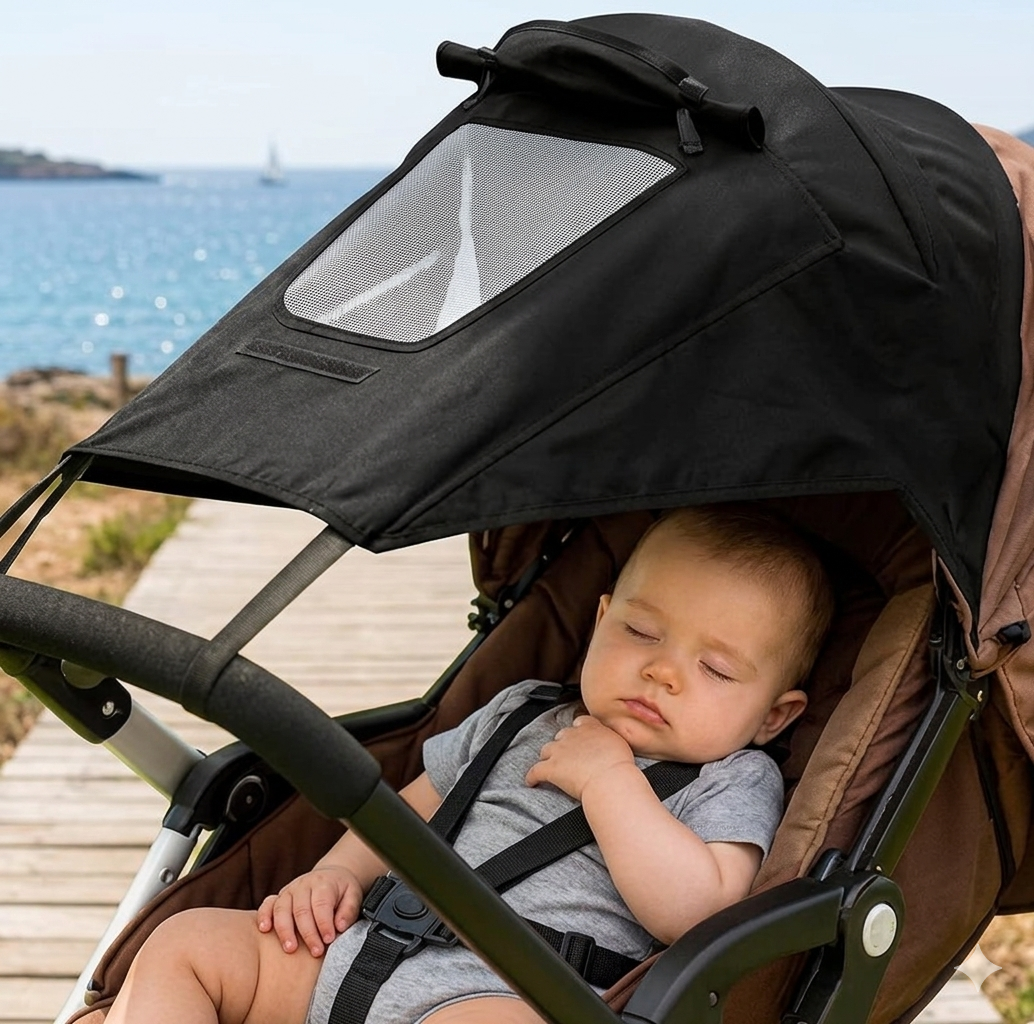 Parasol pour poussette- ENORA| Protection UV