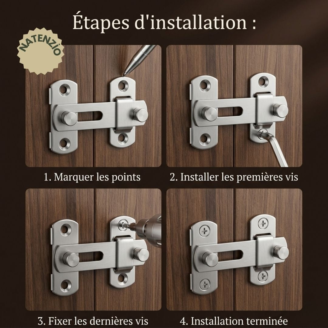 Cadenas de sécurité en acier inoxydable