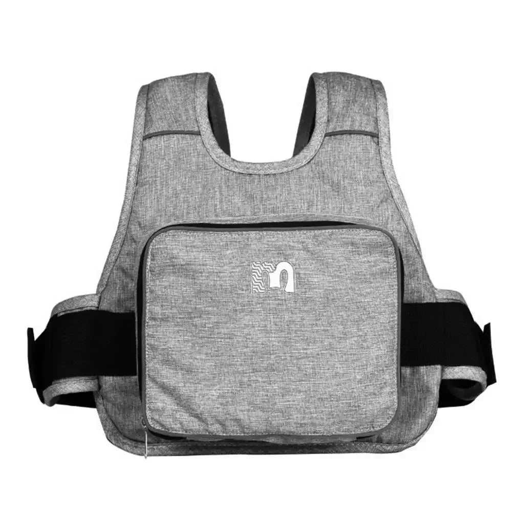 Universal Motorcycle Safety Belt for Kids with Storage Bag Rear Seat Grab Handle Strap Harness Adjustable Child Reflective Strip