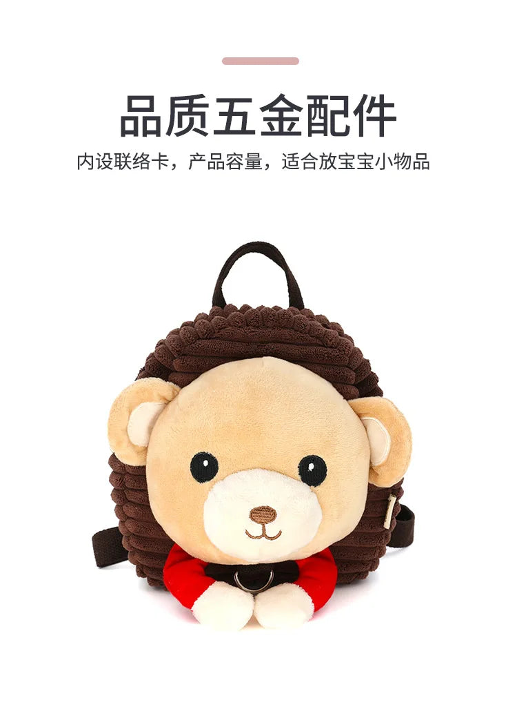 Hot Sale New 1-3 Years Old Baby Keeper Toddler Walking Safety Harnesses Bear Backpack Strap Bag