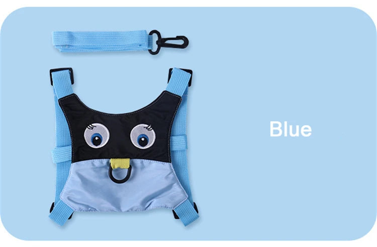 Baby Safety Harness Leash Kids Toddler Anti Lost Backpack Belt Outdoor Children's Safety Walk Belt For 1-3 Yrs Anti-lost