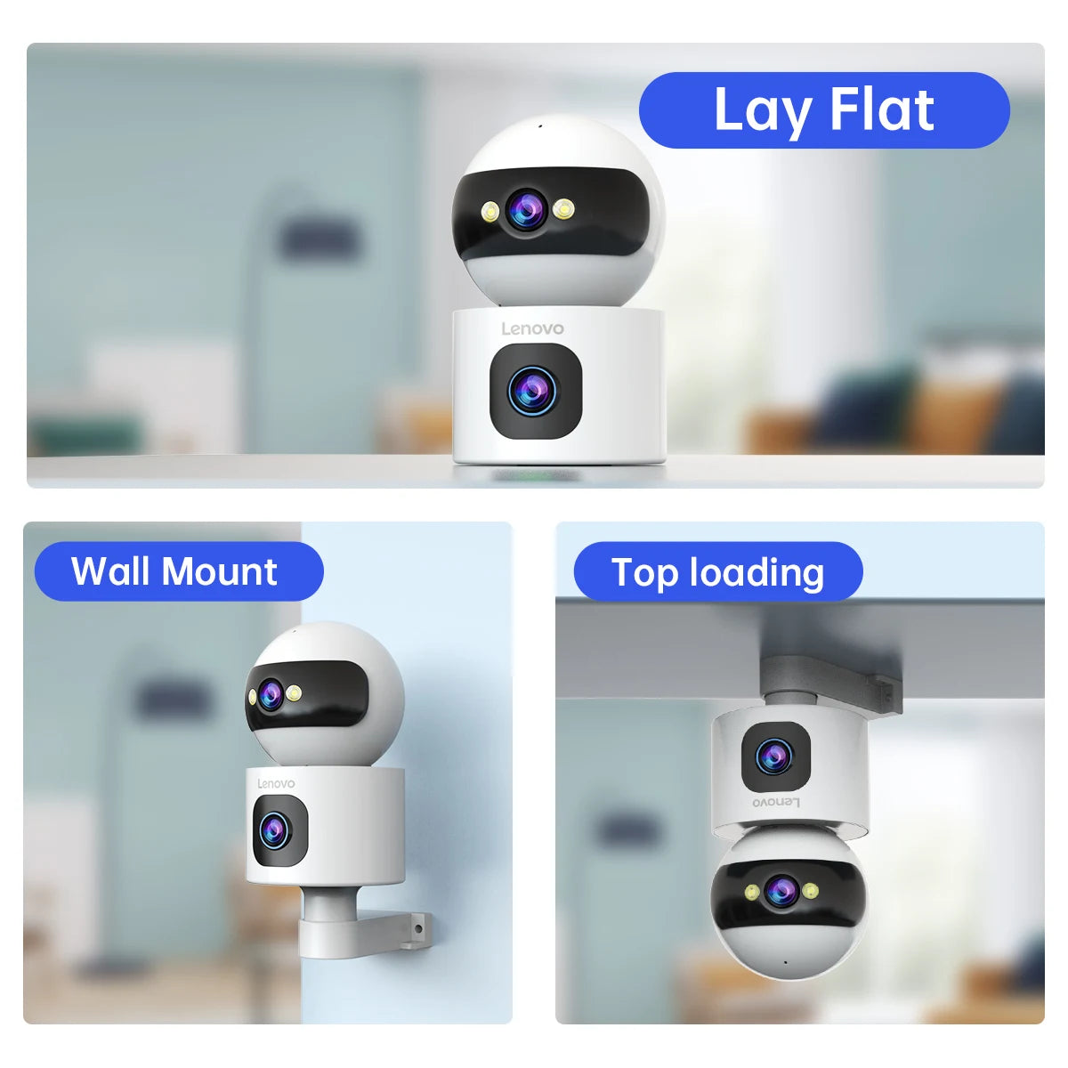Smart WiFi Lenovo Dual Camera