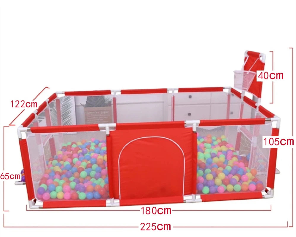 Baby Playpen Children Furniture New Arrival For Children Large Dry Pool Baby Playground For 0-6 Years Old Ball Pit Safety Fence