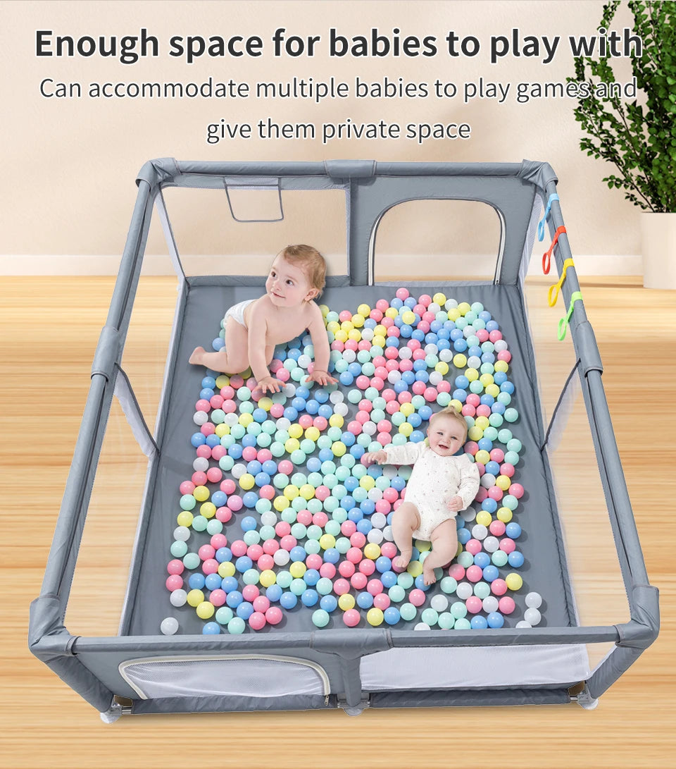 Baby Playpen Children Furniture New Arrival For Children Large Dry Pool Baby Playground For 0-6 Years Old Ball Pit Safety Fence