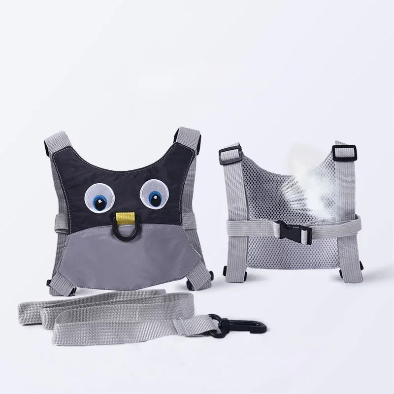 Baby Safety Harness Leash Kids Toddler Anti Lost Backpack Belt Outdoor Children's Safety Walk Belt For 1-3 Yrs Anti-lost