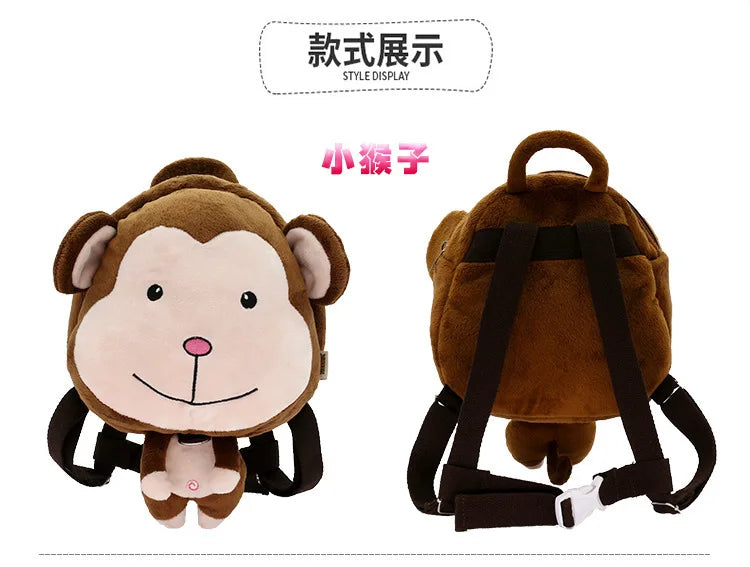 Hot Sale New 1-3 Years Old Baby Keeper Toddler Walking Safety Harnesses Bear Backpack Strap Bag