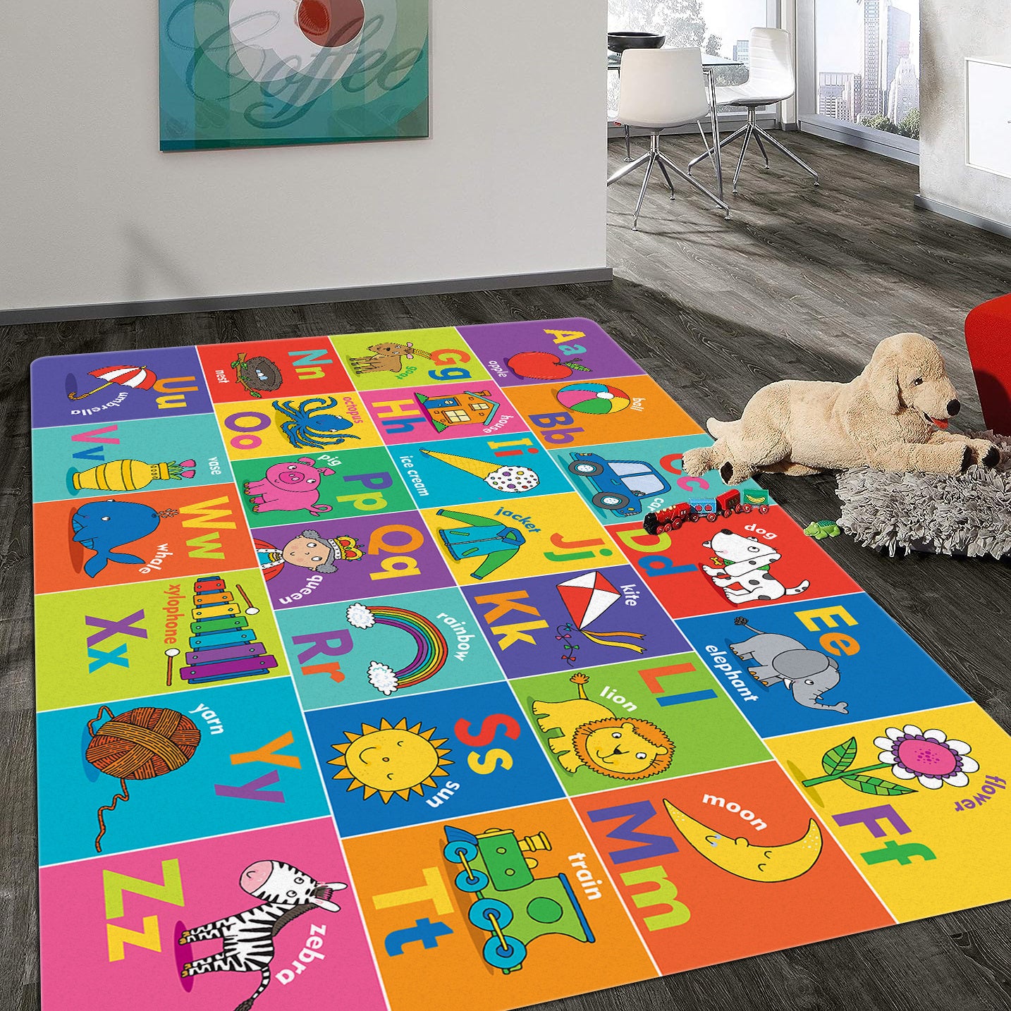 1pc Game Area Rug, Large Size Game Rug, 1.2cm Thick Sponge Rug, Non-slip Floor Mat For Living Room Bedroom, Gamer Family Decoration, Gift