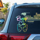 1pc Baby In Car Reflective Warning Car Sticker Car Door Window Decor Decals