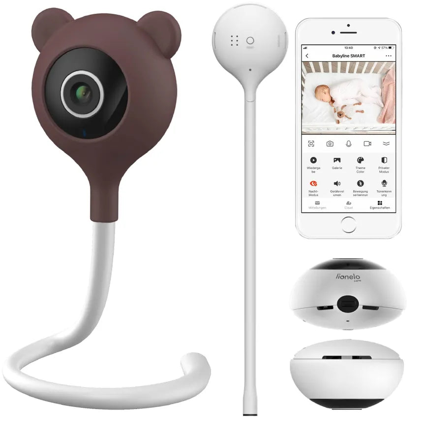 Caméra de surveillance bébé Wi-Fi intelligente
