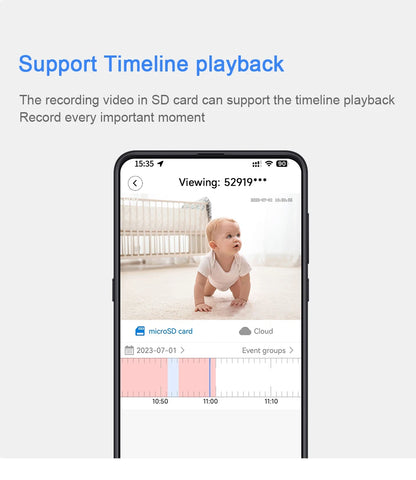 Cry Detection Video baby monitor