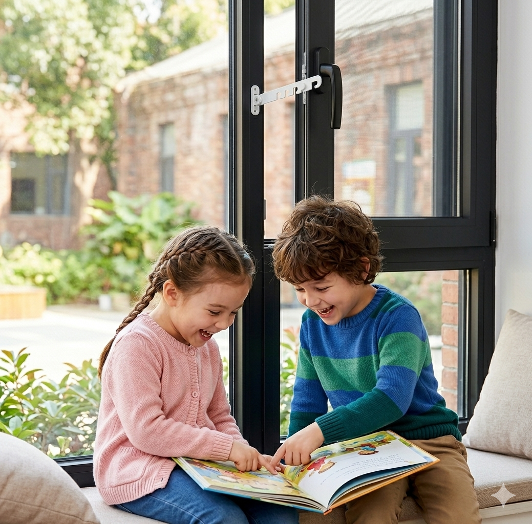 Entrebailleur pour fenetre - bloque fenetre | Sécurité Enfants