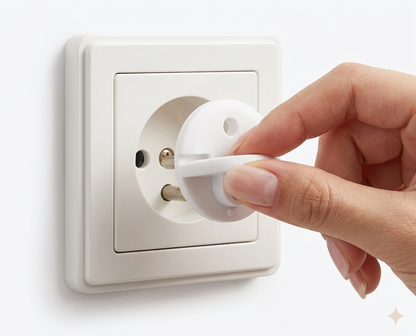 Cache Prise Électrique Anti-Électrocution bébé