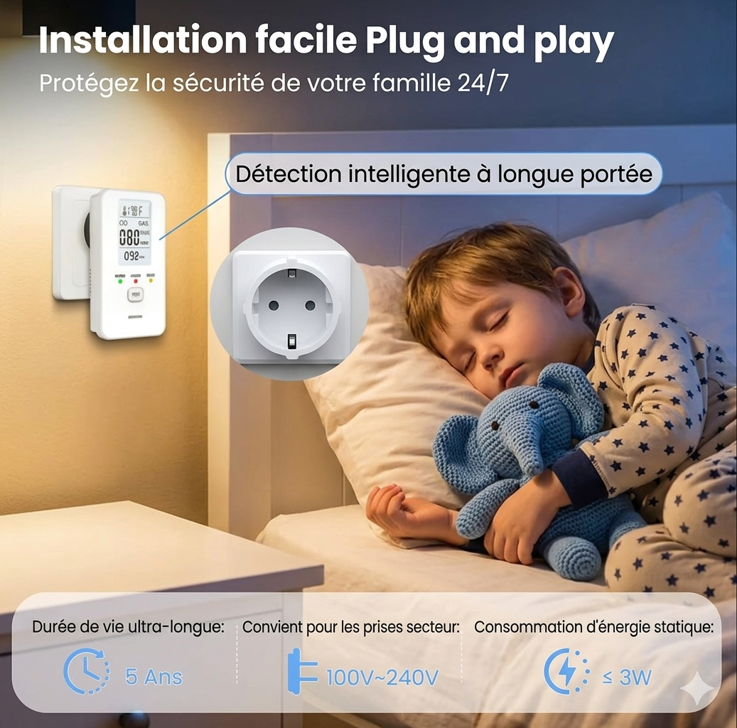 Alarme intelligente sécurité maison
