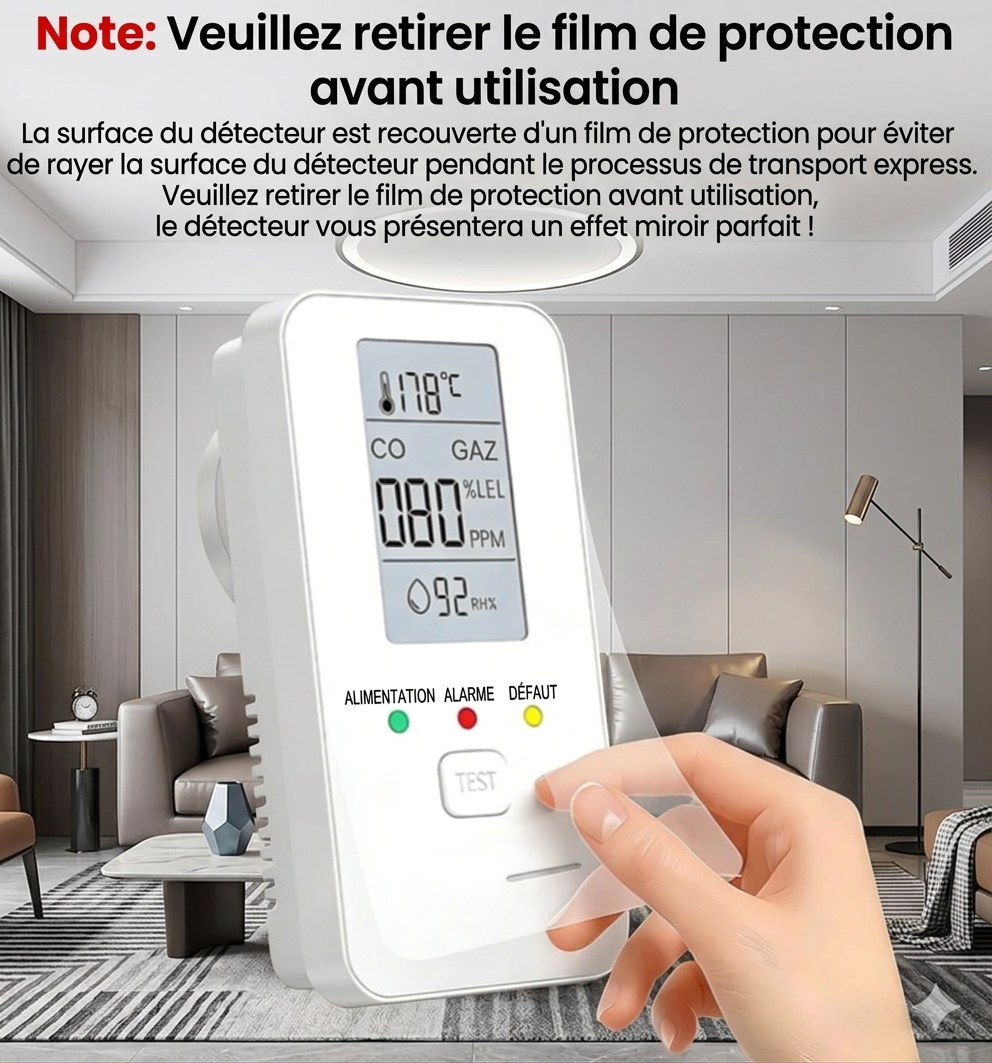 Alarme intelligente sécurité maison