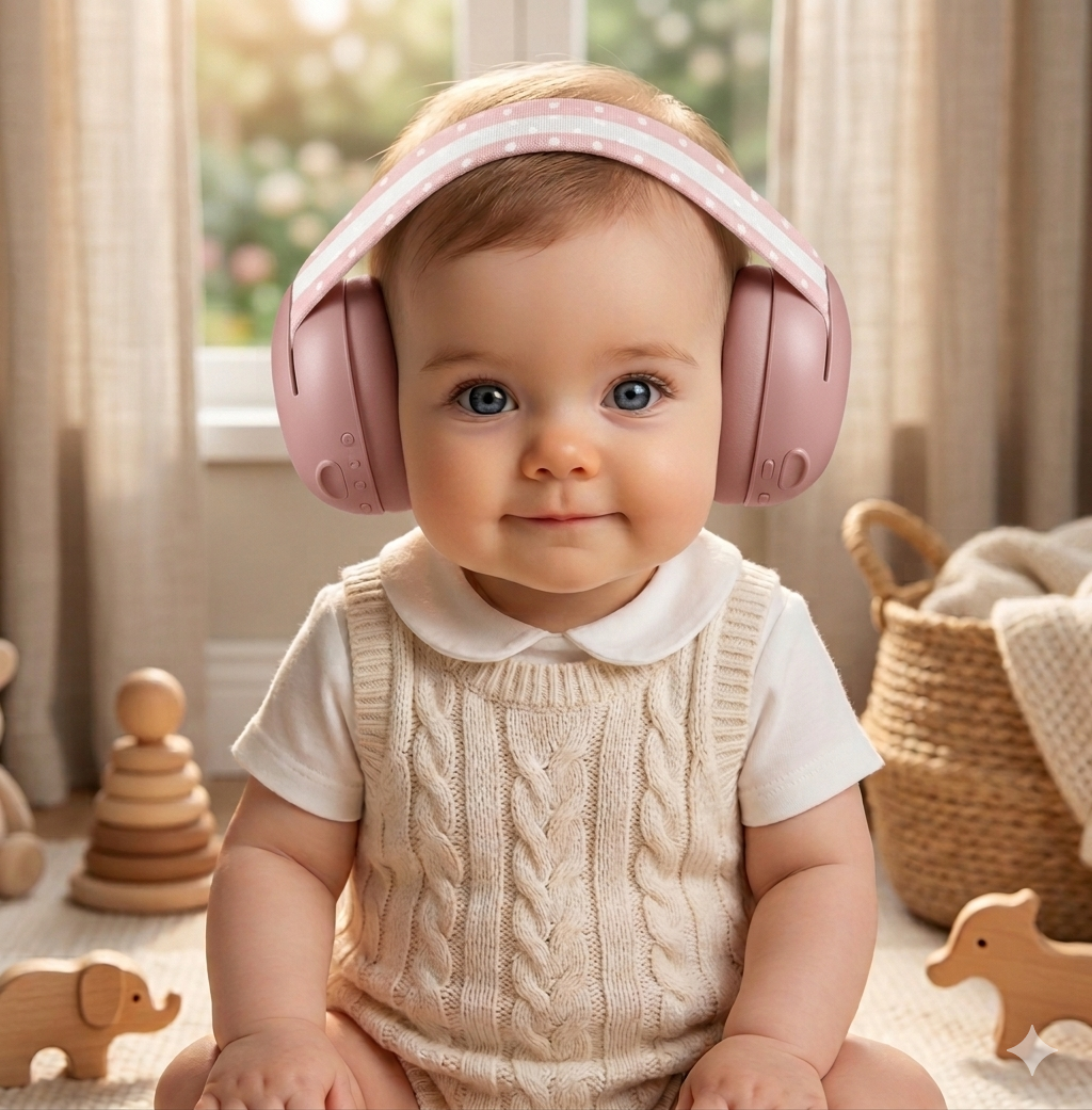 Casque anti bruit bébé - ELIOT | Confort Protection