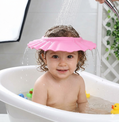 Visière chapeau pour douche bébé I ShampooCap™