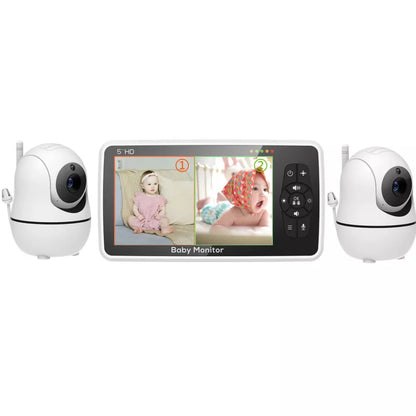 5 inch WireLess Rechargeable Baby Monitor Video