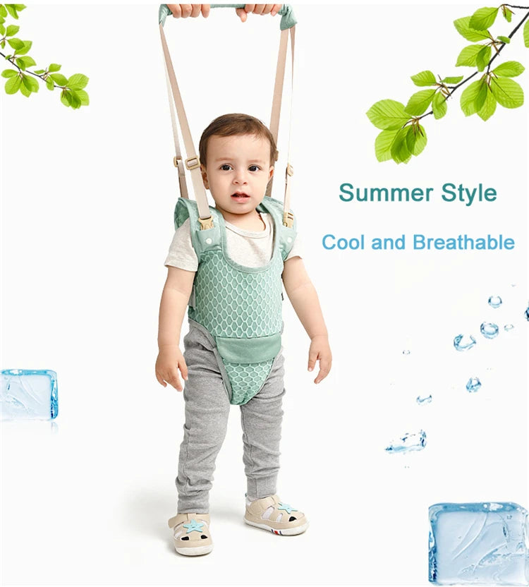 Baby Walker Toddler Harness Assistant Backpack Children Kids Walking Learning Belt Stand Up Leashes Strap Wings 10-36 Months