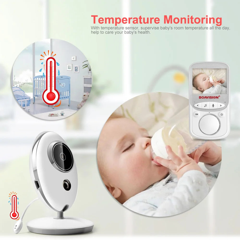 Wireless LCD Audio Video Baby Monitor