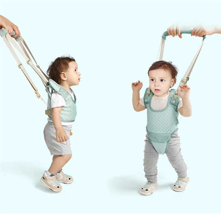 Baby Walker Toddler Harness Assistant Backpack Children Kids Walking Learning Belt Stand Up Leashes Strap Wings 10-36 Months