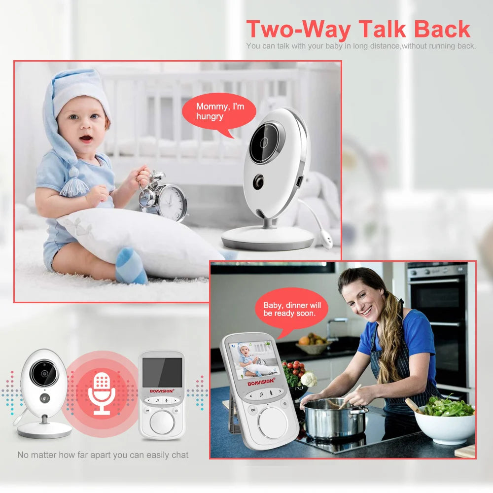Wireless LCD Audio Video Baby Monitor