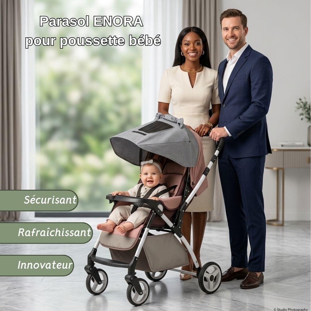 Parasol pour poussette- ENORA| Protection UV