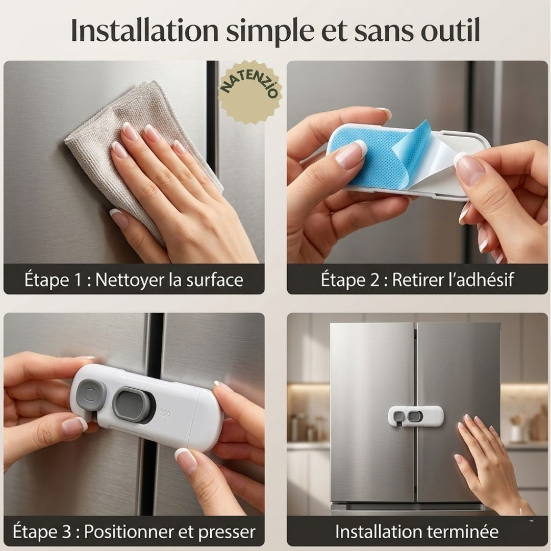 verrous de sécurité pour tiroirs bébé