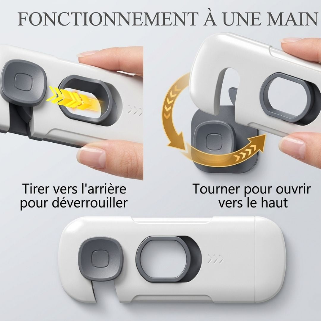 verrous de sécurité pour tiroirs bébé
