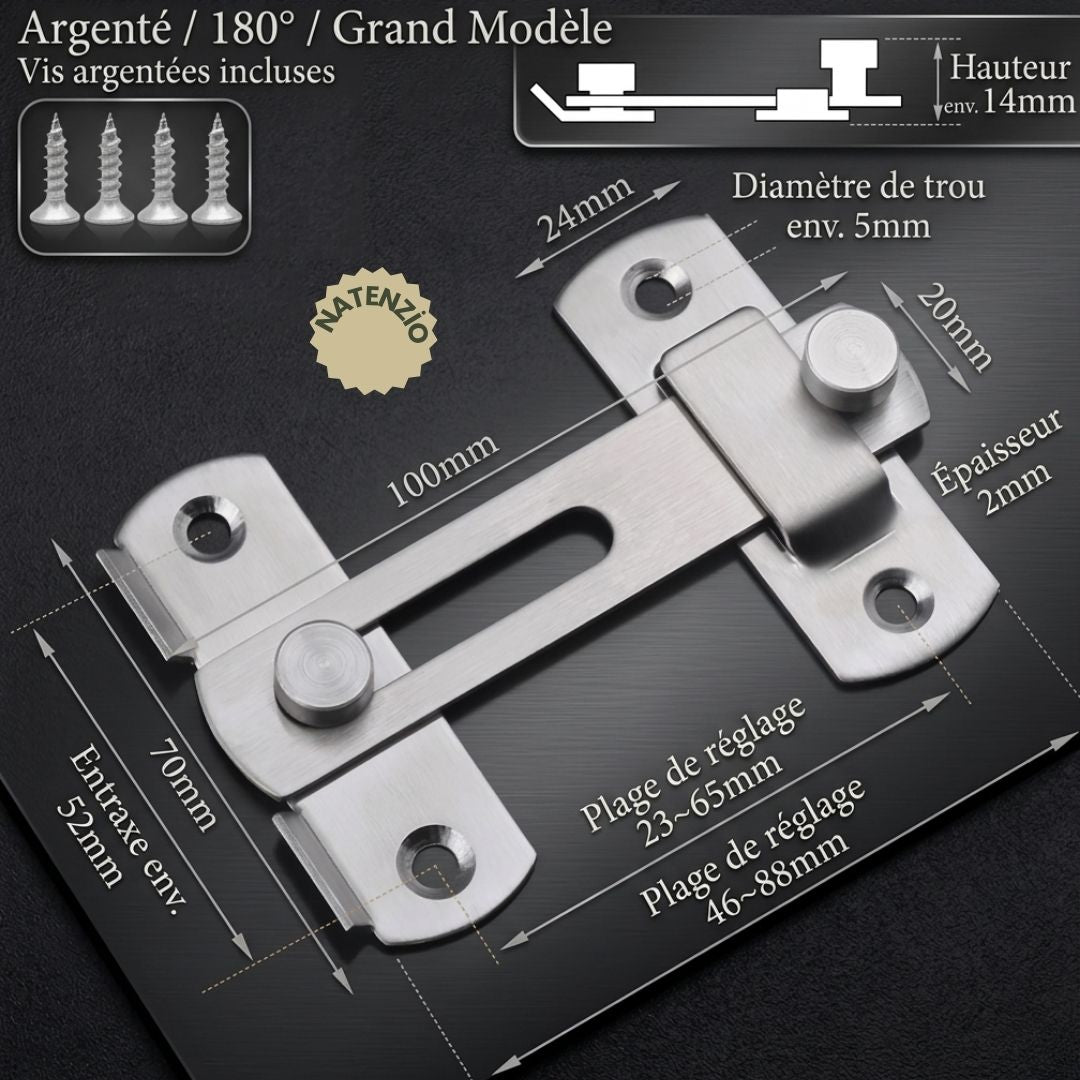 Cadenas de sécurité en acier inoxydable