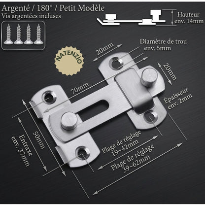 Cadenas de sécurité en acier inoxydable