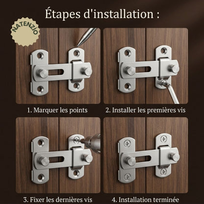 Cadenas de sécurité en acier inoxydable