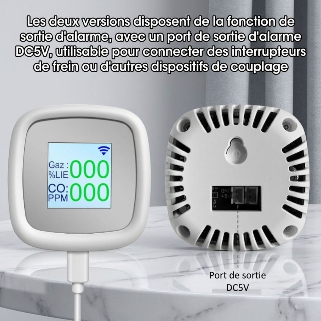 Détecteur de gaz intelligent pour bébé
