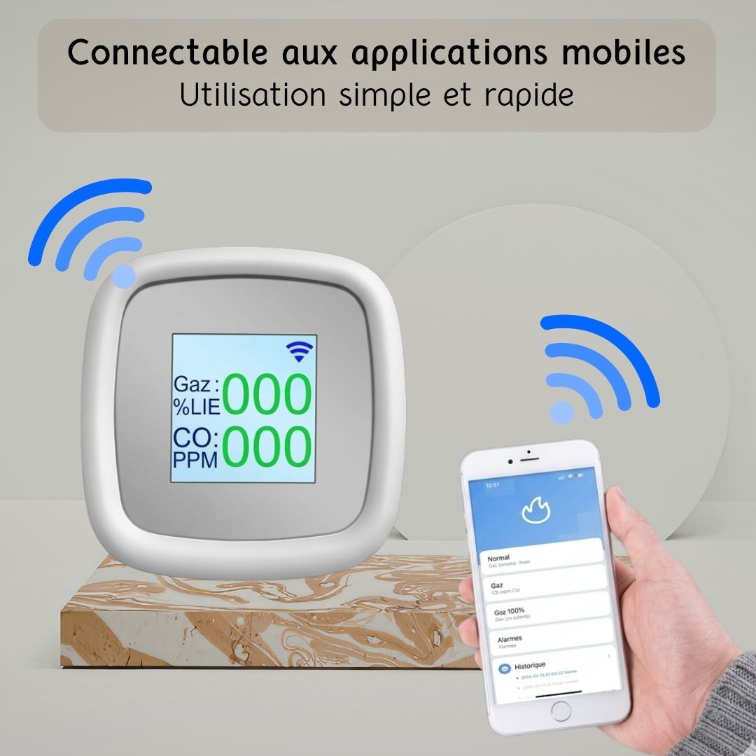 Détecteur de gaz intelligent pour bébé