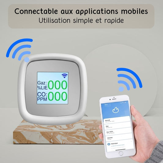 Détecteur de gaz intelligent pour bébé