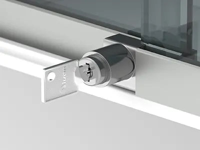 Sliding Glass Showcase Lock Cabinet