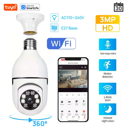 Bubble Night Camera Security