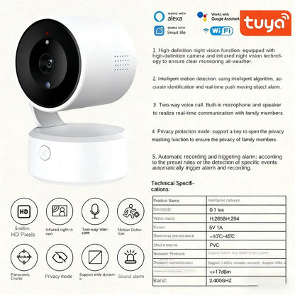 WIFI Tuya Camera Indoor