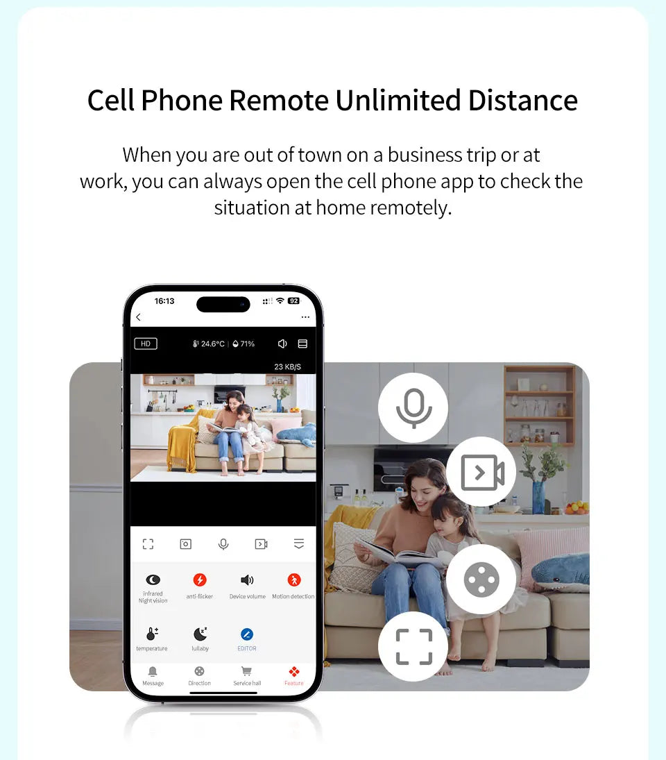 WireLess Wi-Fi Remote Control Monitor