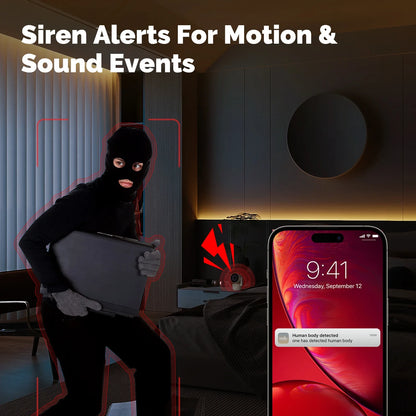 MOES Indoor WiFi Smart Security Camera