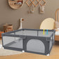 IMBABY Baby Playpens Light Gray Corralito for Baby Playground with Pull Ring Child Safety Barrier Fence Ball Box Game Playpen