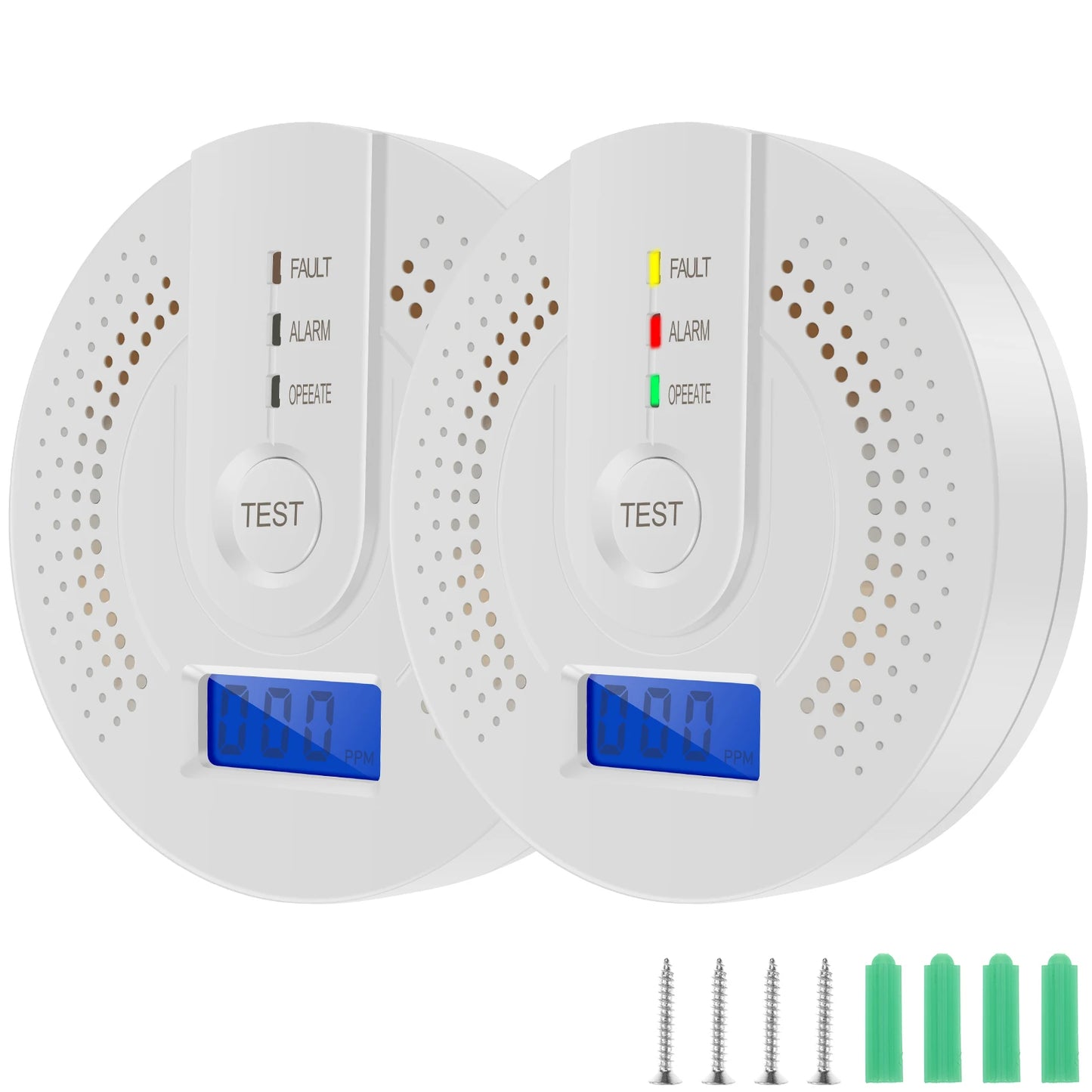 Independent CO Alarm Sensor