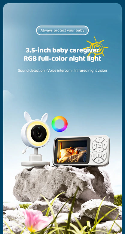 DANMINI WireLess Night light baby monitor