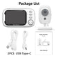 Cdycam New 3.5 inch Wireless Video Baby Monitor Night Vision Temperature Monitoring 2 Way Audio Talk Baby Nanny Security Camera