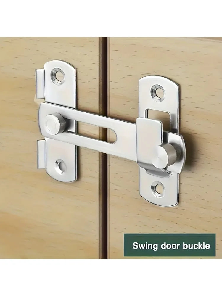 Stainless steel door lock guard