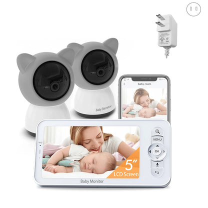 WireLess Babystar 5-inch LCD baby monitor