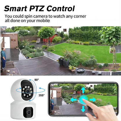 Tuya Dual Lens WiFi Baby Camera