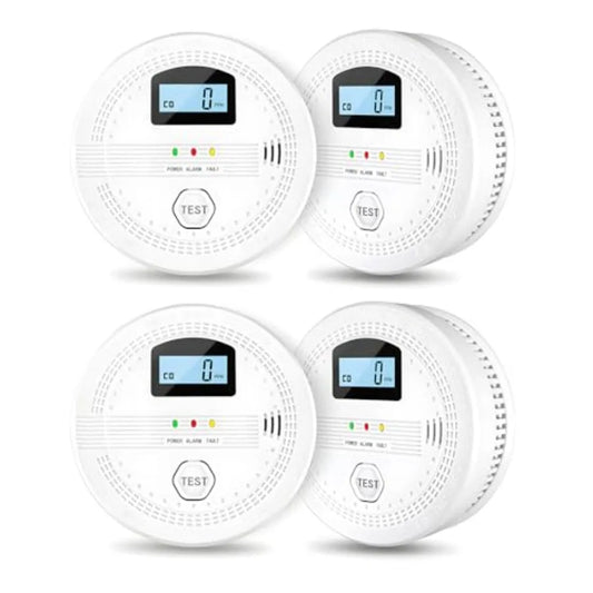 LCD Display Smoke Home Fire Alarm