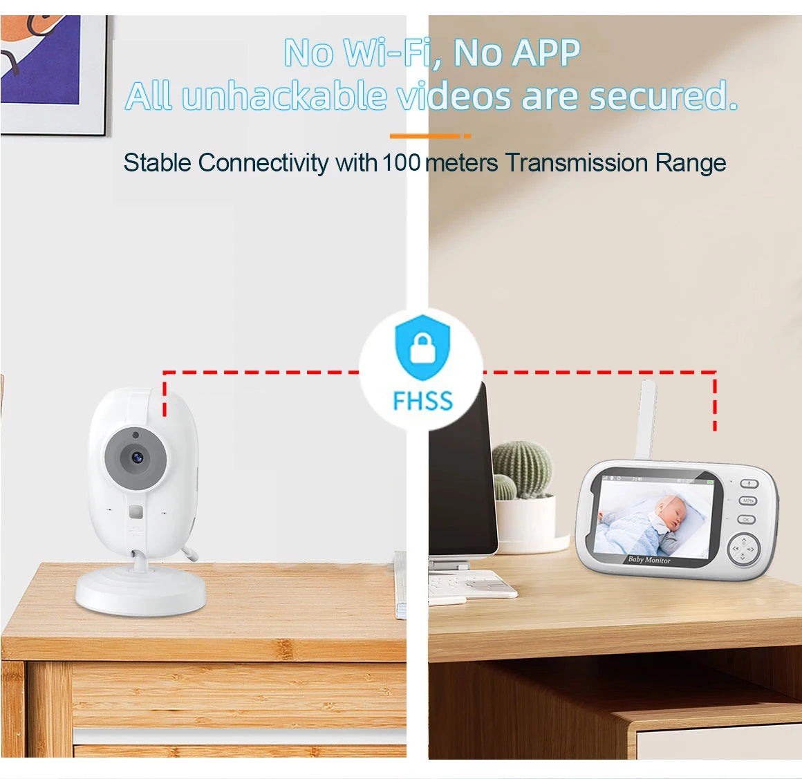 Cdycam Wireless LCD Display Monitor Video